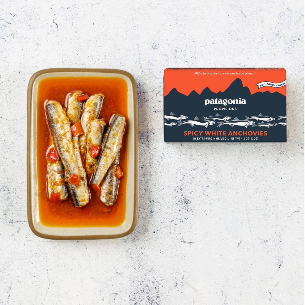Tinned Fish - Spicy Spanish White Anchovies by Patagonia Provisions