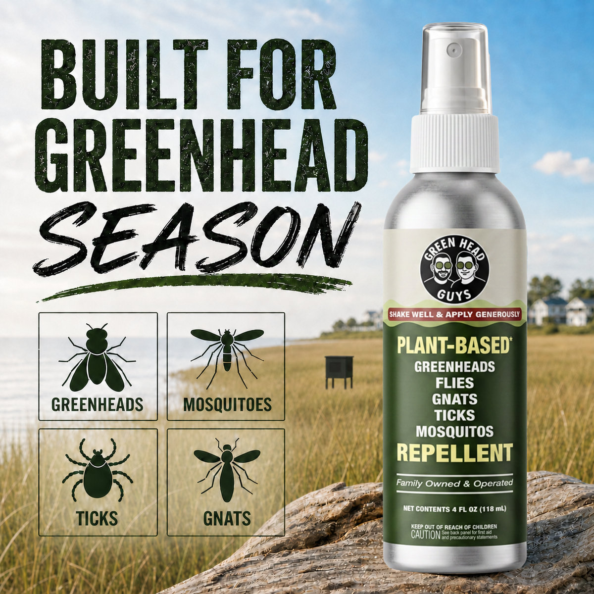 Greenhead Guys Bug Repellent