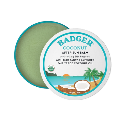 Coconut After Sun Balm, Soothing Sunburn Relief by Badger