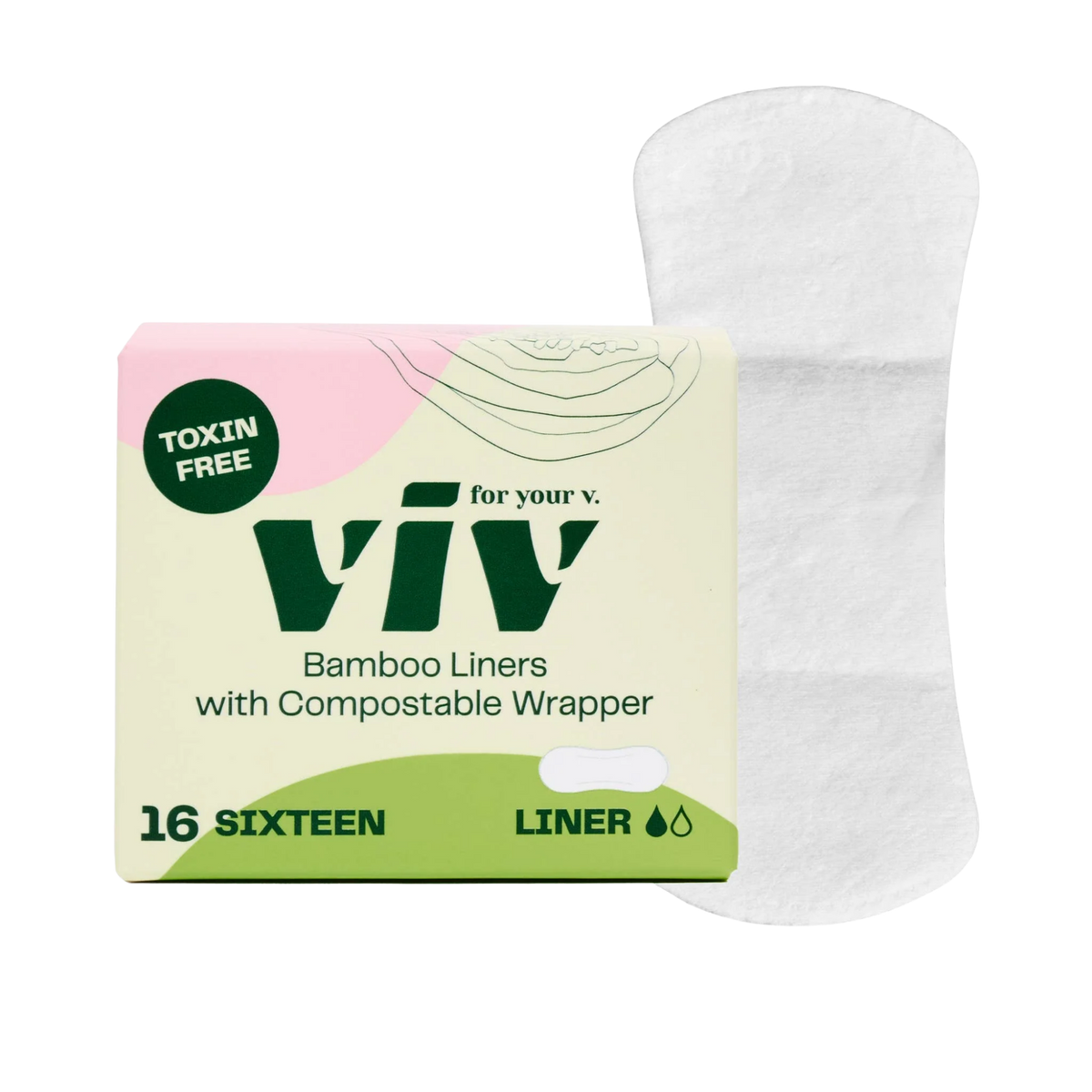 Plant-Based Extra Soft Liners by Viv for your V