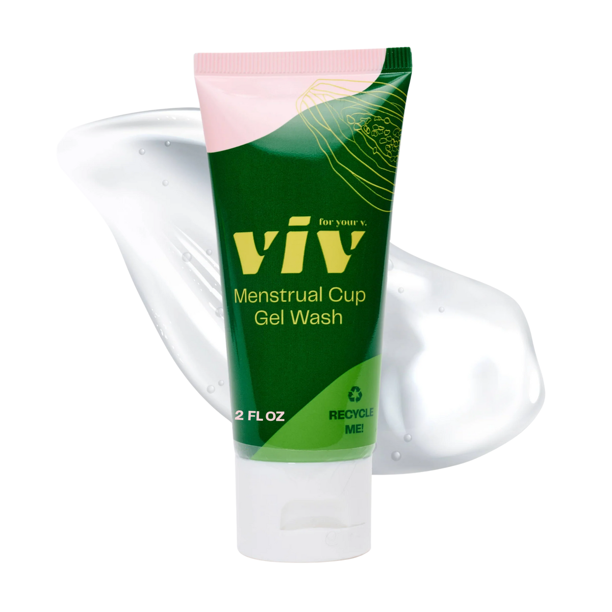 Menstrual Cup & Disc Wash - All Natural Gel Cleanser by Viv for your V