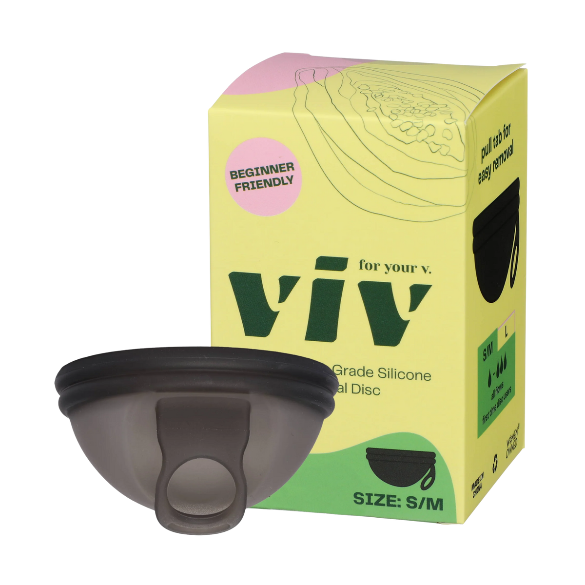 Menstrual Disc - Reusable Silicone Period Disc