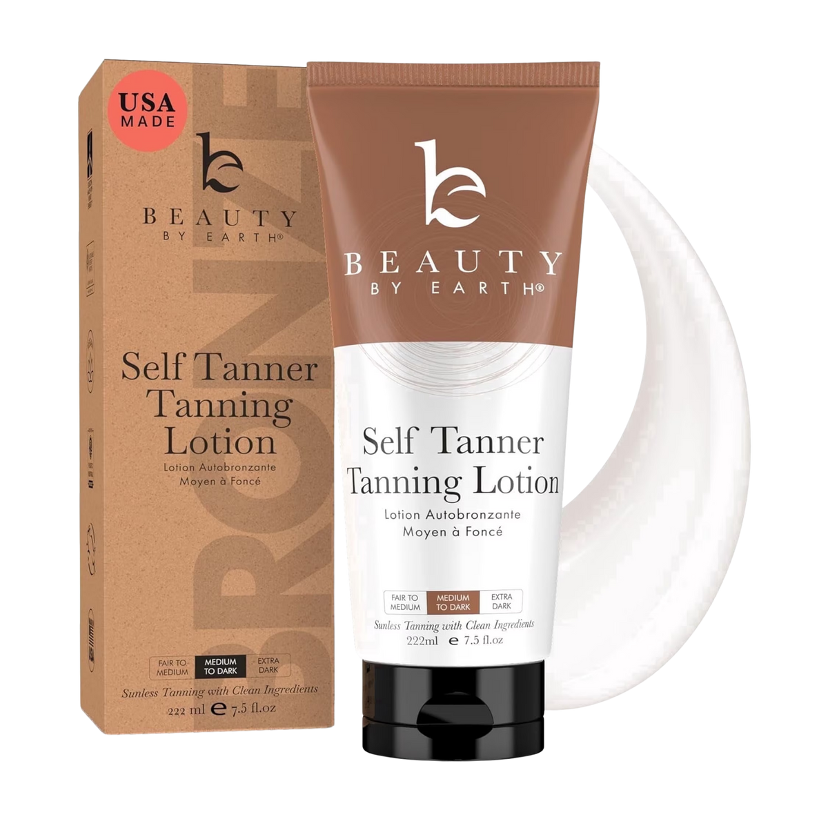 Self Tanner Body Lotion by Beauty By Earth
