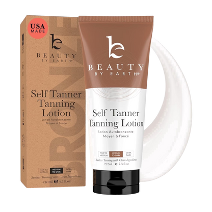 Self Tanner Body Lotion by Beauty By Earth