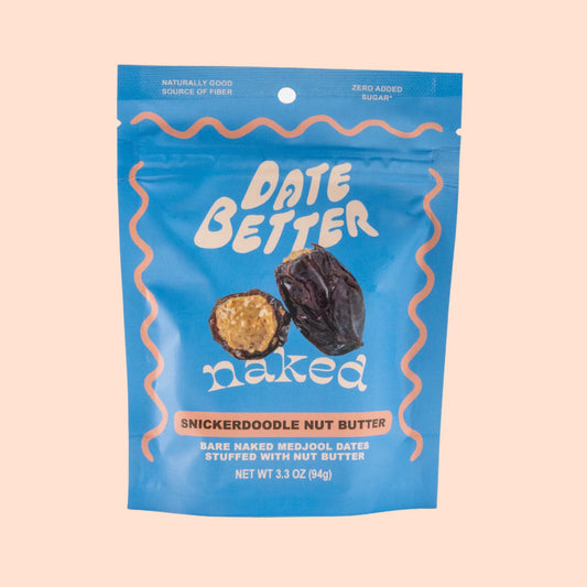 Naked Dates - Snickerdoodle Nut Butter by Date Better Snacks