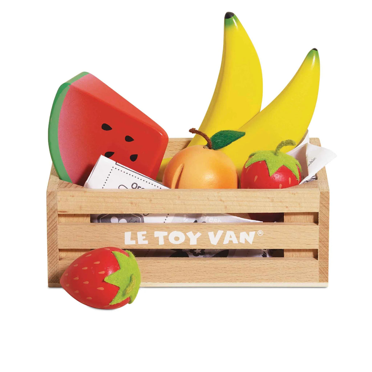 Smoothie Fruits Wooden Market Crate by Le Toy Van, Inc.