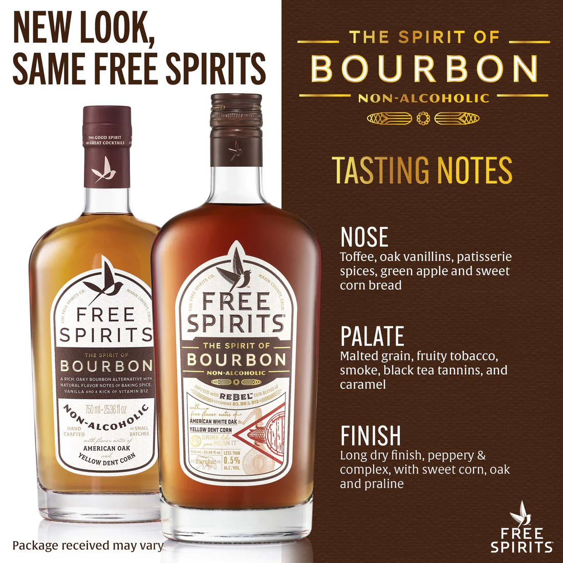 Free Spirits | The Spirit of Bourbon | Non-Alcoholic Bourbon Alternative
