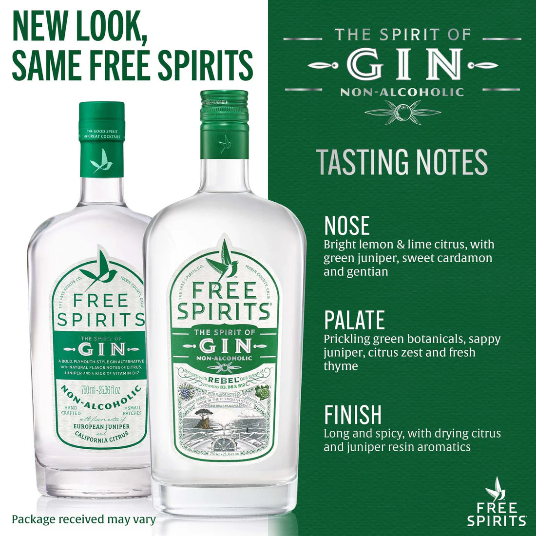 Free Spirits | The Spirit of Gin | Non-Alcoholic Gin Alternative