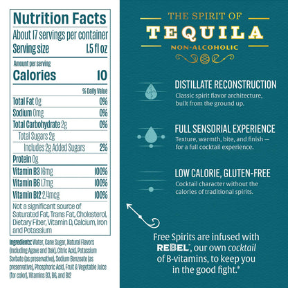 Free Spirits | The Spirit of Tequila | Non-Alcoholic Tequila Alternative