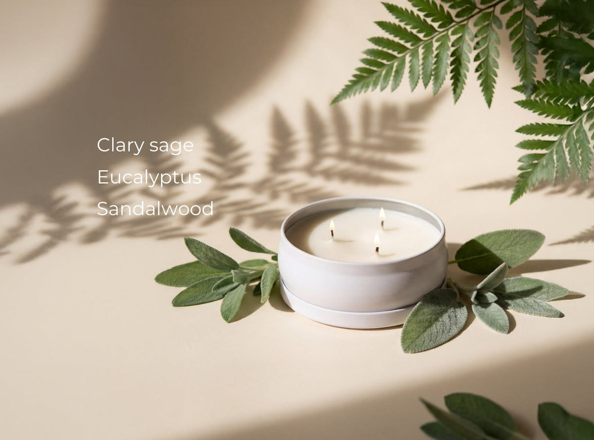 Woodland Sage 3-Wick Candle by Grow Fragrance