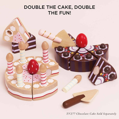 Le Toy Van, Inc. - Chocolate Gateau Sliceable Cake
