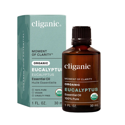 Organic Eucalyptus Essential Oil by Cliganic