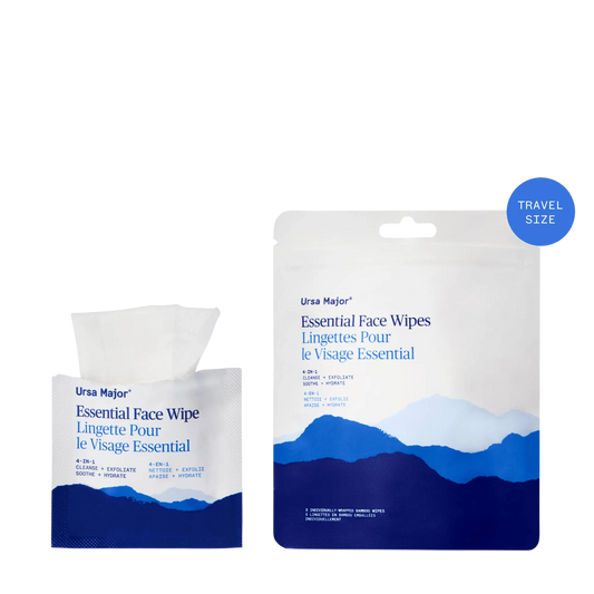 Essential Face Wipes, 5 ct Pouch