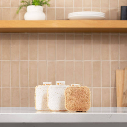 Plastno - Scrub Sponge (3 Sponges)
