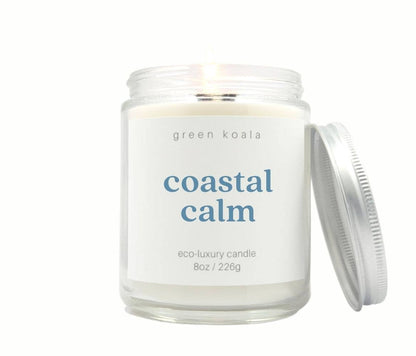Green Koala - Coastal Calm 8oz Eco-Luxury Candle