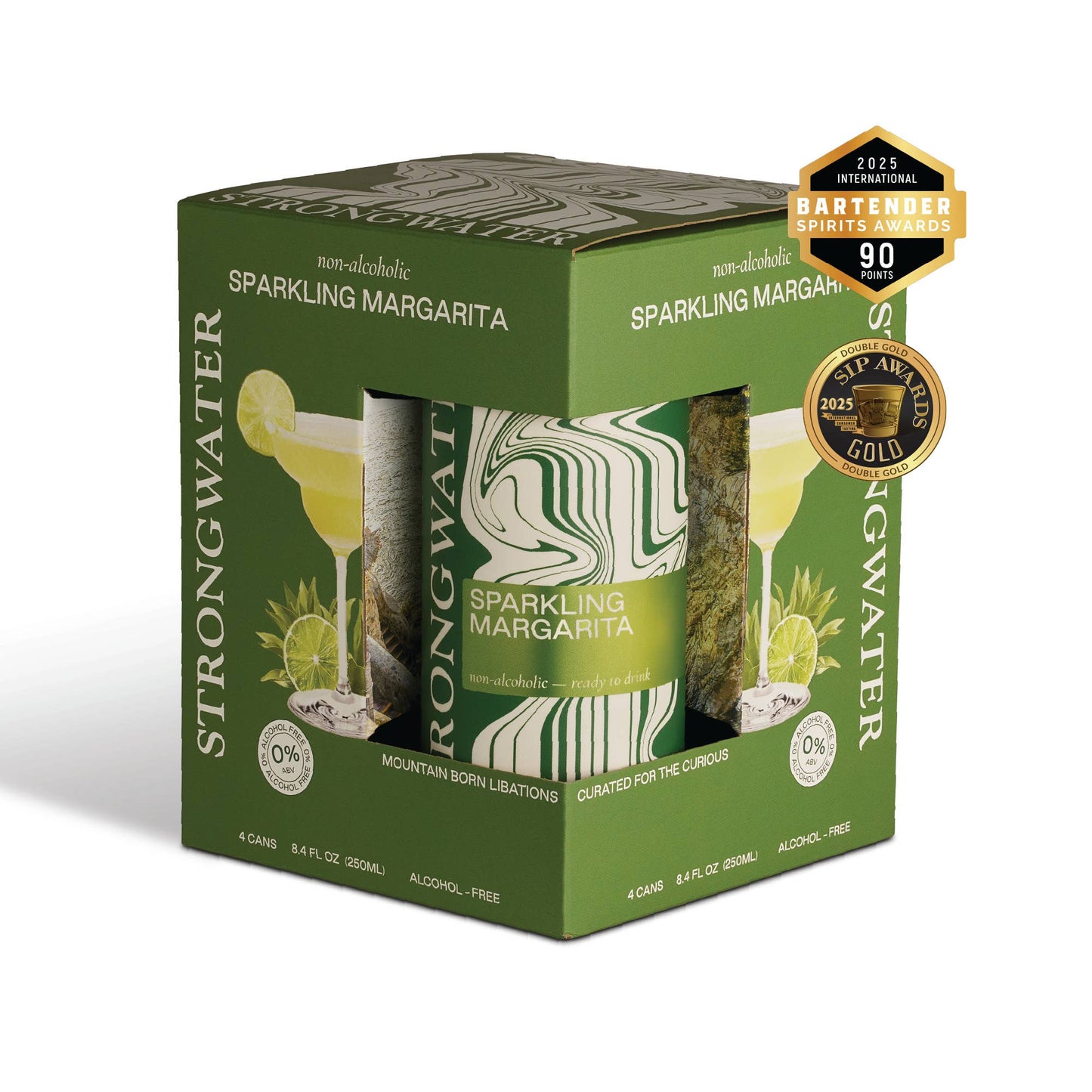 Strongwater | Sparkling NA Margarita Mocktail