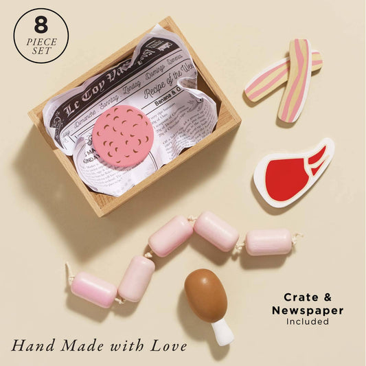 Le Toy Van, Inc. - Butchers Meat Wooden Market Crate