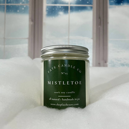 Mistletoe Non-Toxic Candle (Pine + Camphor)