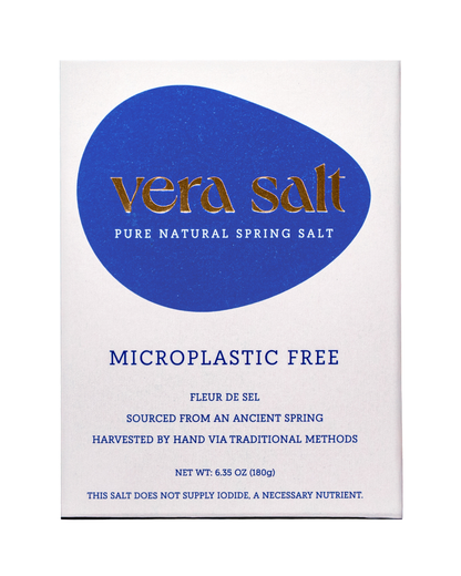 Fleur de Sel Spring Salt (180g) - Microplastic Free