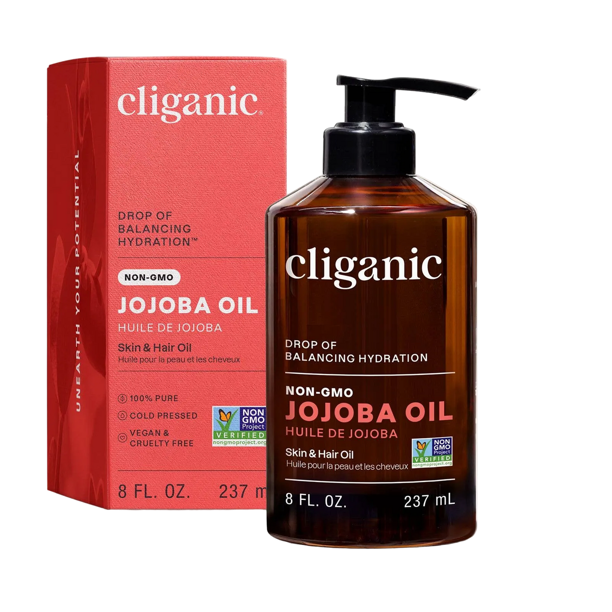 Non-GMO Jojoba Oil by Cliganic