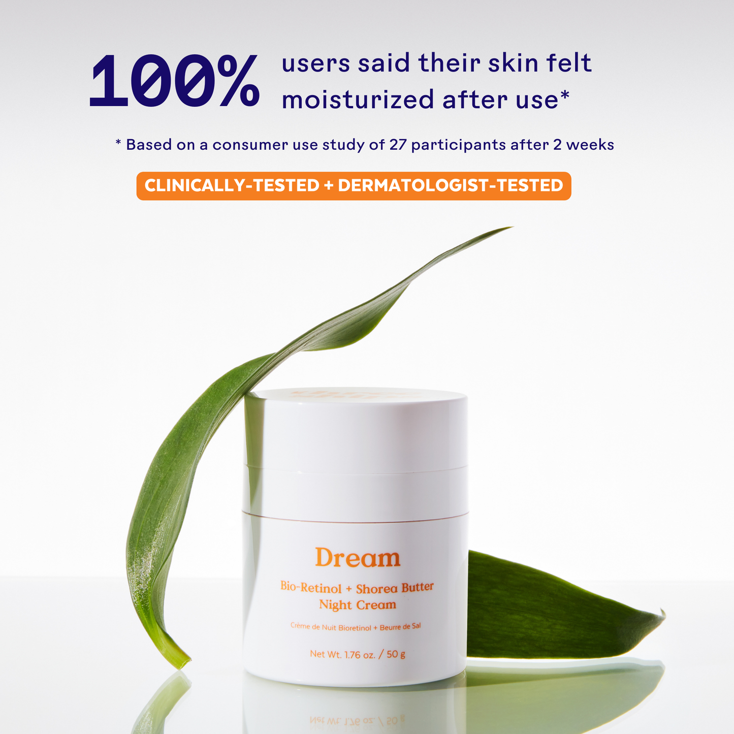 Three Ships - TESTER - Dream Bio-Retinol + Shorea Butter Rejuvenating Cream - NOT FOR RESALE
