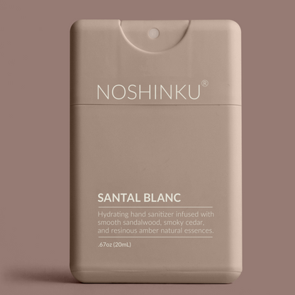 Noshinku - Refillable Santal Blanc Hydrating Pocket Hand Sanitizer