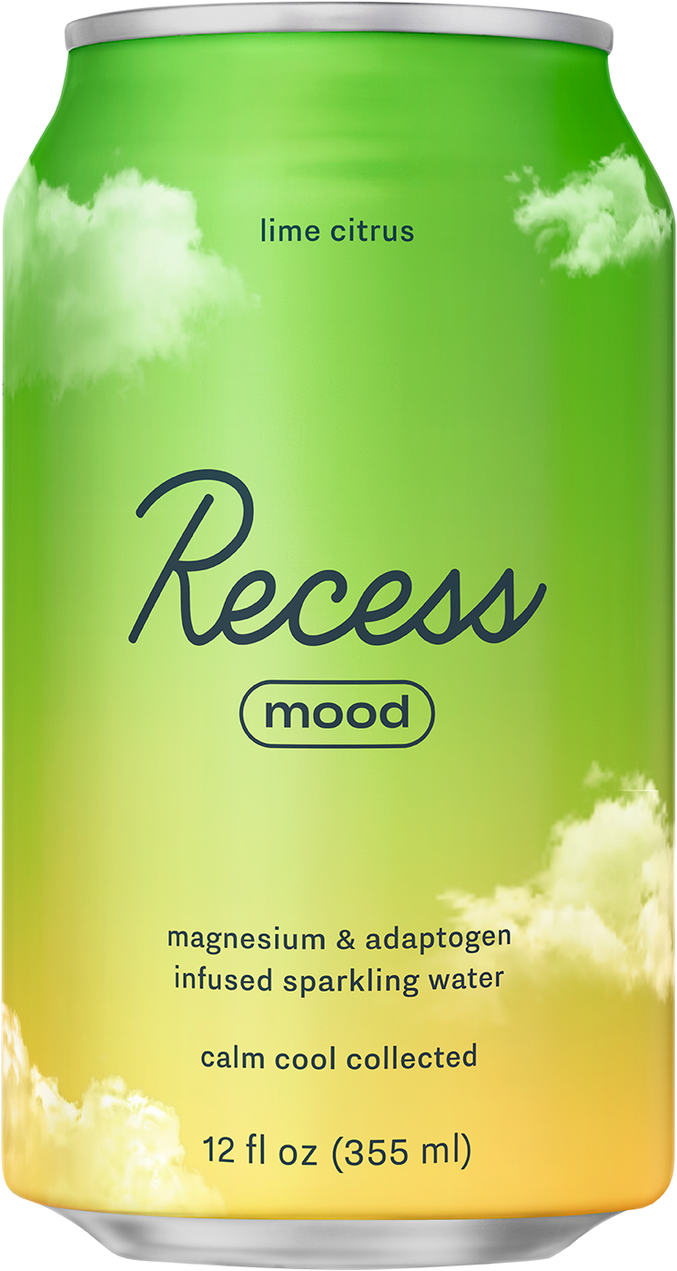 Recess Mood Singles | Sparkling Water With Adaptogens