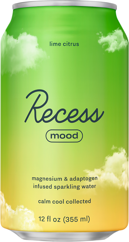 Recess Mood Singles | Sparkling Water With Adaptogens