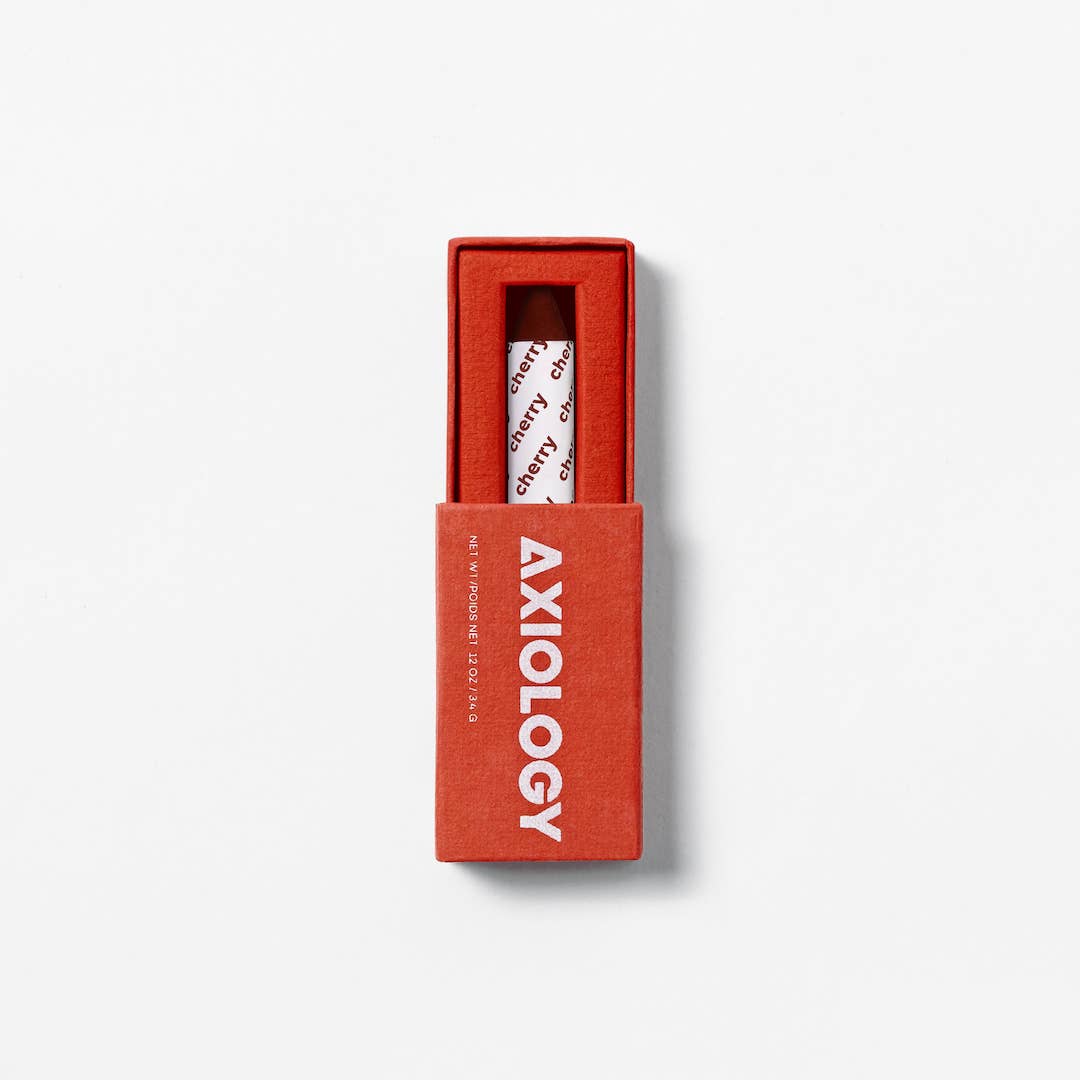 Axiology - Cherry-Natural Multi-Use Makeup Balmie – Clean 3-in-1 Crayon