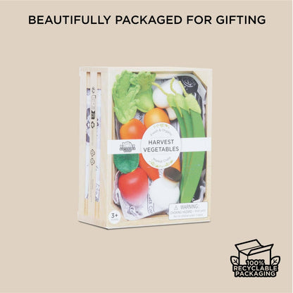 Le Toy Van, Inc. - Harvest Vegetables Wooden Market Crate