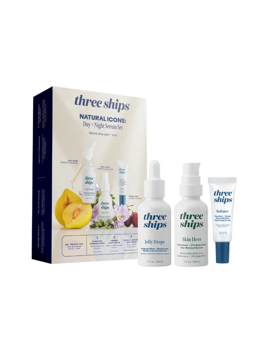 Natural Icons: Day + Night Serum Set