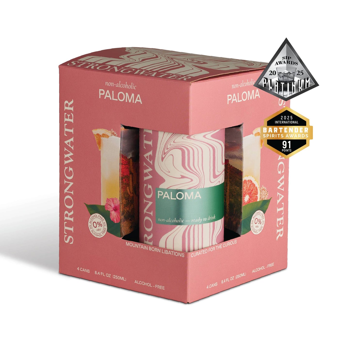 Strongwater | Sparkling NA Paloma Mocktail