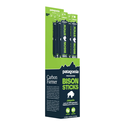 Bison Sticks Singles - Jalapeño - Grass-Fed and Finished (1 Stick) by Patagonia Provisions