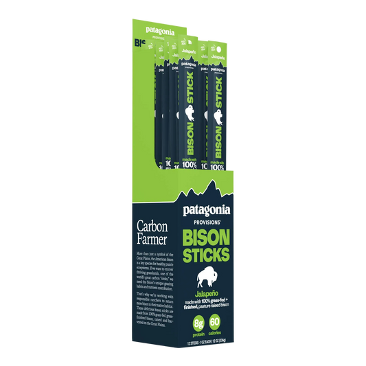 Bison Sticks Singles - Jalapeño - Grass-Fed and Finished (1 Stick) by Patagonia Provisions
