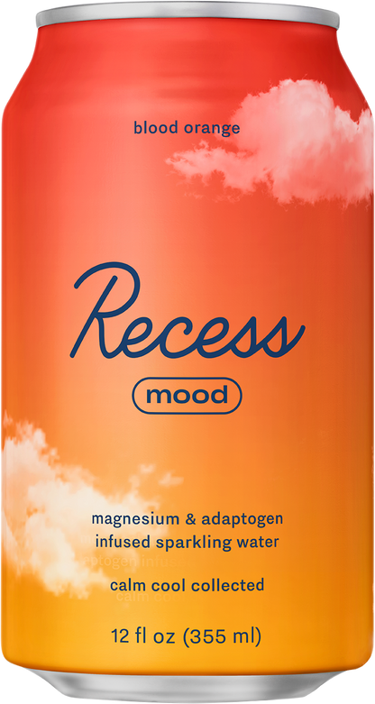 Recess Mood Singles | Sparkling Water With Adaptogens