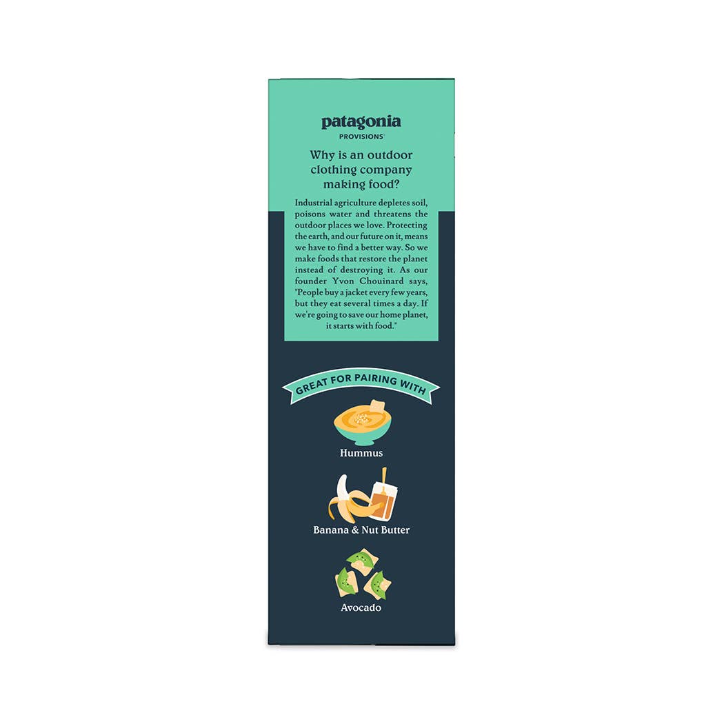 Patagonia Provisions - Crackers - Organic Sourdough Sea Salt Crackers (4.4 oz box)