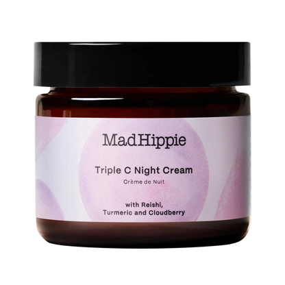 Night Cream - Hydrating Face Moisturizer and Skin Brightener by Mad Hippie