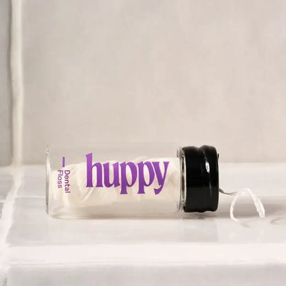 Huppy - Vegan Floss Refills | Durable | Plastic-Free | Mint | 2-Pack