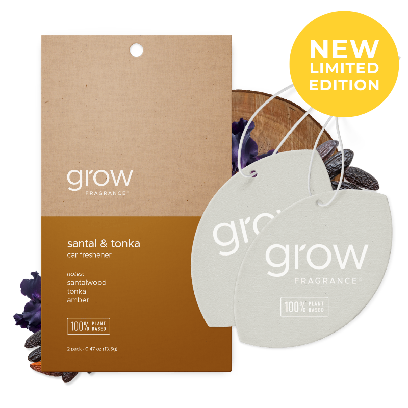 Grow Fragrance - Santal & Tonka Car Freshener