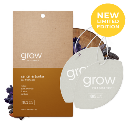 Grow Fragrance - Santal & Tonka Car Freshener
