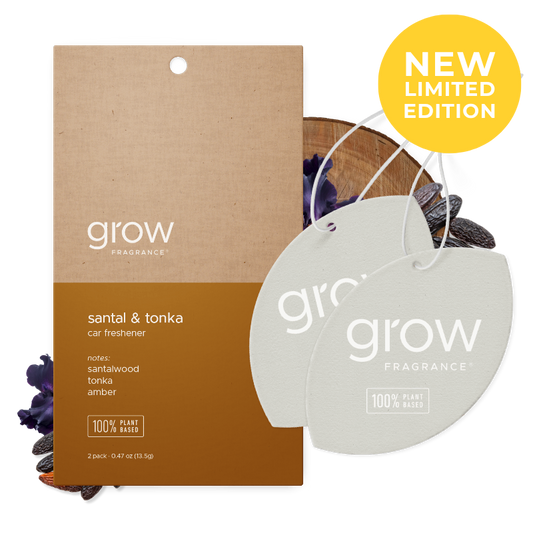 Grow Fragrance - Santal & Tonka Car Freshener