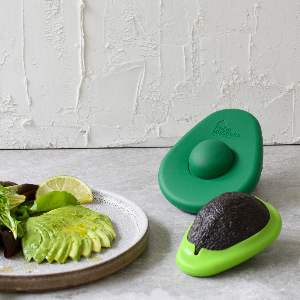 Food Huggers - Reusable Silicone Avocado Savers (Set of 2)