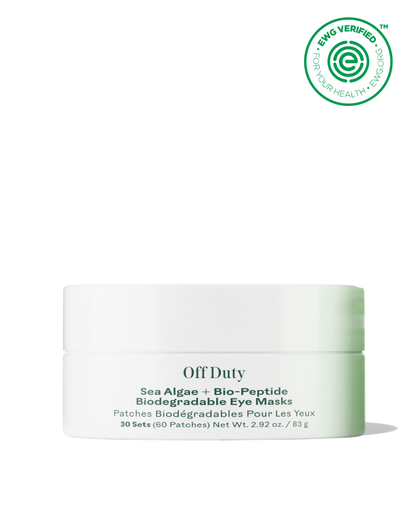 Three Ships - TESTER - OffDuty™ Sea Algae + Bio-Peptide Smoothing Biodegradable Eye Masks - NOT FOR RESALE