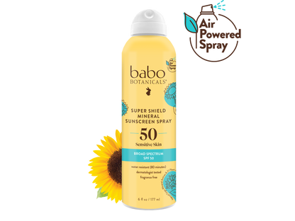 Babo Botanicals - Super Shield Mineral Sunscreen Spray SPF50
