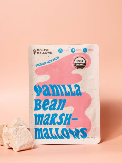 Vanilla Bean Marshmallows - Organic / Non-GMO / Gluten-Free