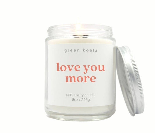 Green Koala - Love you more 8oz Eco-Luxury Candle