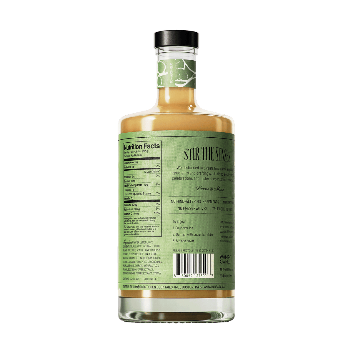 Tilden Fresh & Herbaceous Non-Alcoholic Cocktail - Lacewing