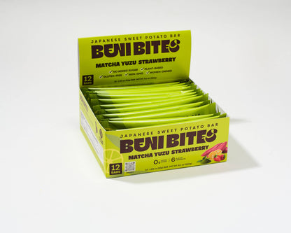 Benibites - Benibites Japanese Dried Sweet Potato Bar Matcha Yuzu