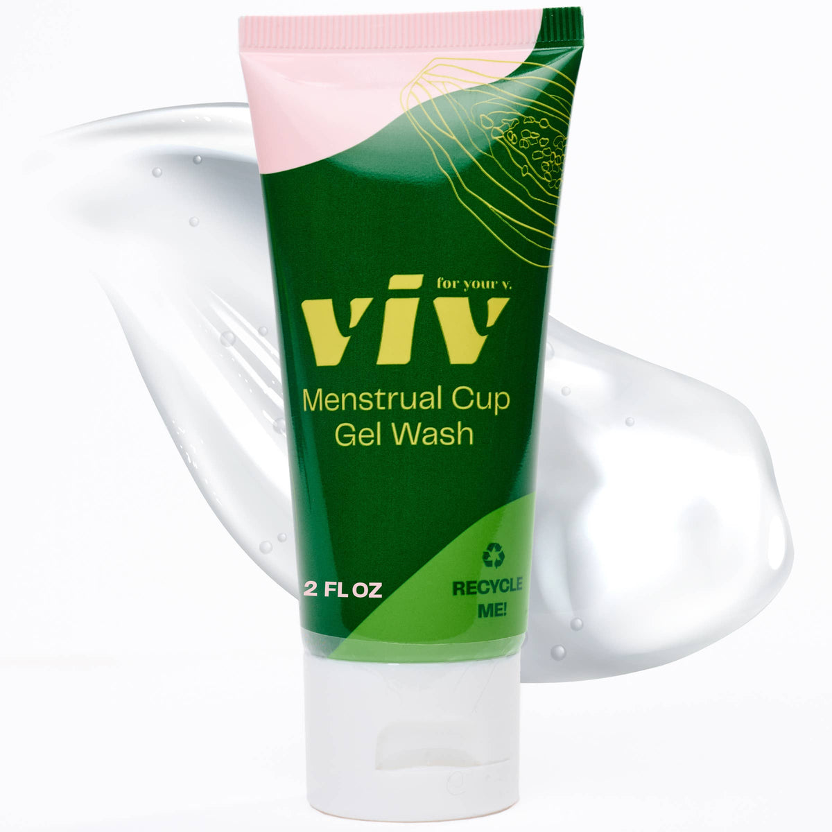 Viv Menstrual Cup & Disc Wash - All Natural Gel Cleanser