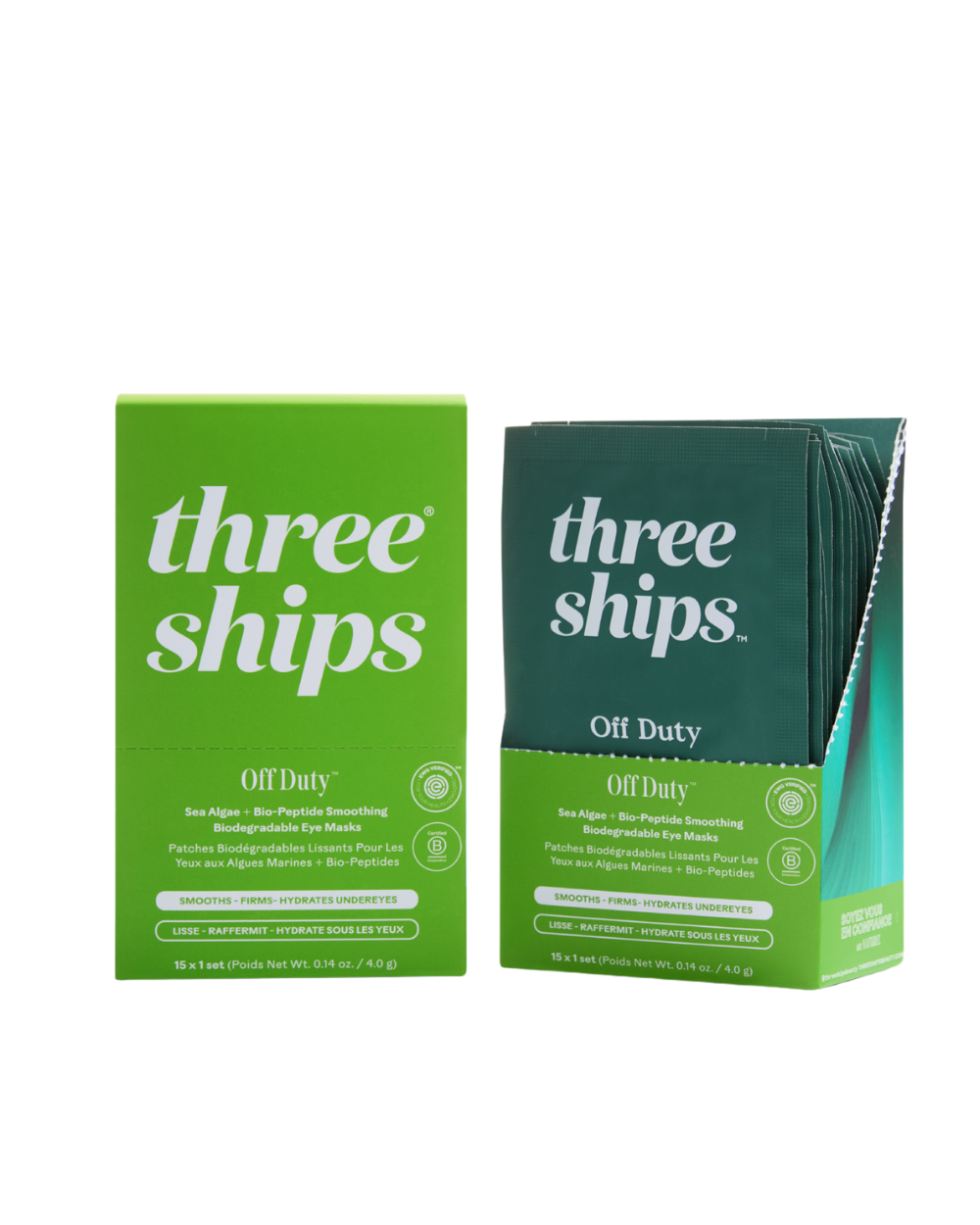 Three Ships - OffDuty™ Eye Mask 1 Sachet